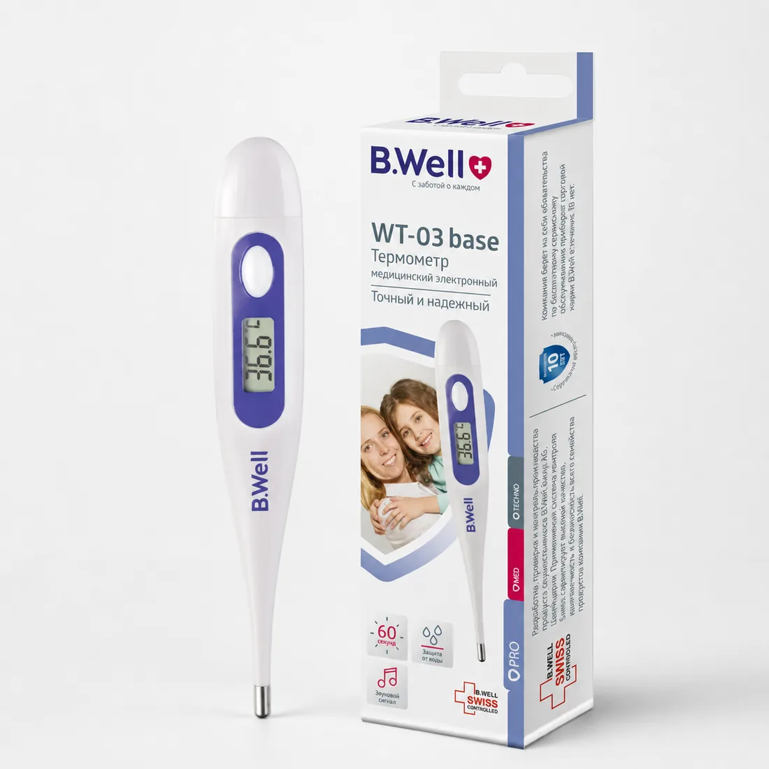 B.Well WT — электронный термометр